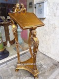 Antique French Menu Stand