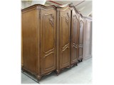 Vintage Oatwood 4-door Wardrobe